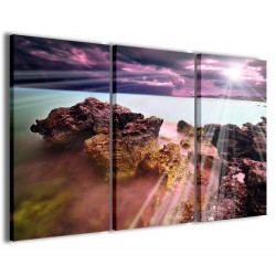 Quadro Poster Tela Surreal Rock 120x90