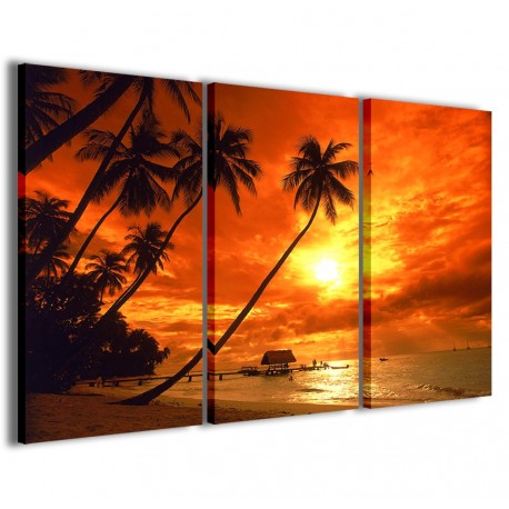 Quadro Poster Tela Tobago 120x90 - 1