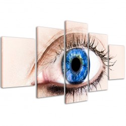 Quadro Poster Tela Blue Eyes / 083 200x90 - 1