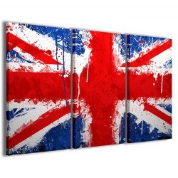 Quadro Poster Tela Bandiera Inglese II 120x90