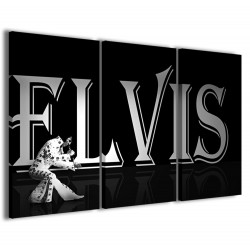 Quadro Poster Tela Elvis Live 120x90