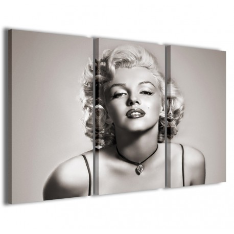 Quadro Poster Tela Marilyn Monroe 120x90 - 1