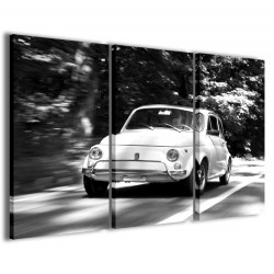 Quadro Poster Tela Old Car Fiat 500 120x90 - 1