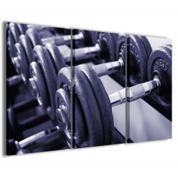 Quadro Poster Tela Workout 120x90 - 1