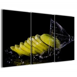 Quadro Poster Tela Apple Green III 120x90