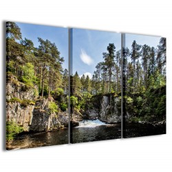 Quadro Poster Tela Highland Scozia 120x90 - 1