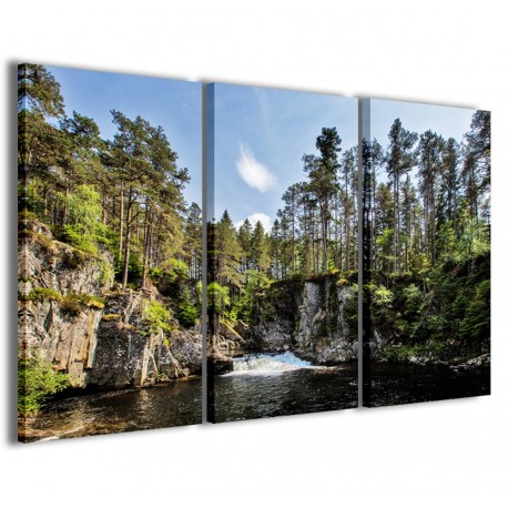 Quadro Poster Tela Highland Scozia 120x90 - 1