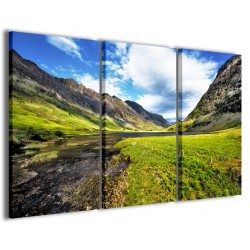 Quadro Poster Tela Highlands Scozzesi 120x90