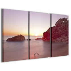 Quadro Poster Tela Italy Sunset 120x90