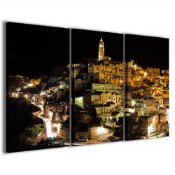 Quadro Poster Tela Matera Basilicata 120x90