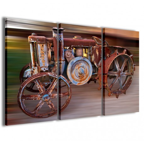 Quadro Poster Tela Old Machine 120x90 - 1