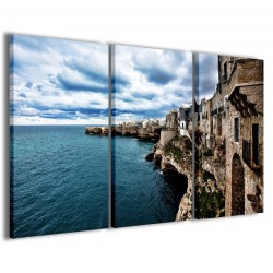 Quadro Poster Tela Foto Polignano a Mare I 120x90