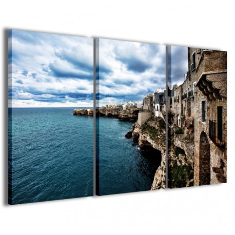 Quadro Poster Tela Foto Polignano a Mare I 120x90 - 1