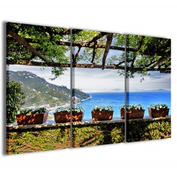 Quadro Poster Tela Foto Ravello I 120x90