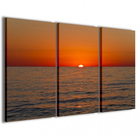 Quadro Poster Tela Foto Tramonto Tropea II 120x90 - 1