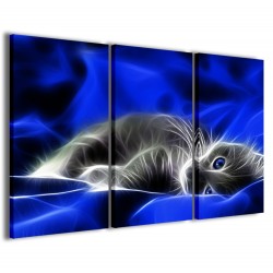 Quadro Poster Tela Cat V 120x90