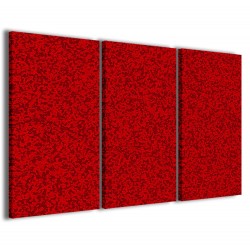 Quadro Poster Tela Abstract Red 120x90