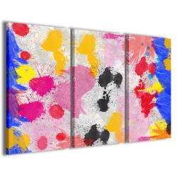 Quadro Poster Tela Abstract Splash 120x90