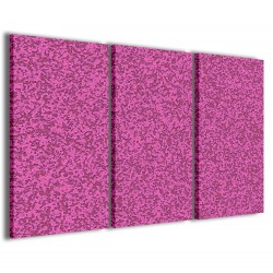 Quadro Poster Tela Abstract Violet 120x90 - 1