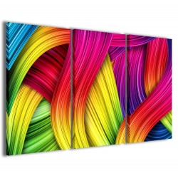 Quadro Poster Tela Abstract Colored II 120x90