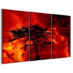 Quadro Poster Tela Tree and Fire 120x90