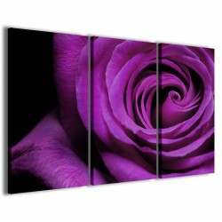 Quadro Poster Tela Blue Rose 120x90