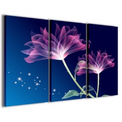 Quadro Poster Tela Flower Digital I 120x90