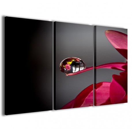 Quadro Poster Tela Flower Reflected II 120x90 - 1