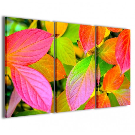 Quadro Poster Tela Foliage Color 120x90 - 1