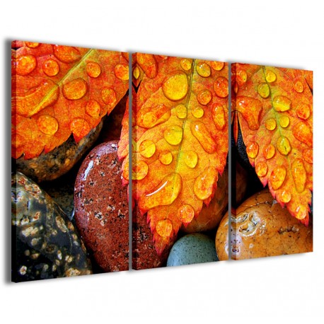 Quadro Poster Tela Foliage Rain 120x90 - 1