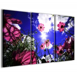 Quadro Poster Tela Light Among Flowers 120x90