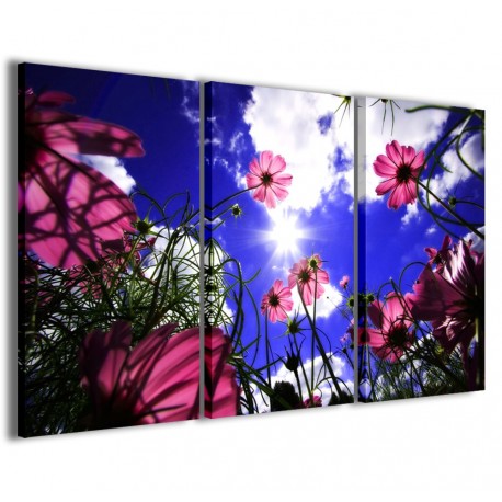 Quadro Poster Tela Light Among Flowers 120x90 - 1