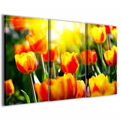 Quadro Poster Tela Light Tulips II 120x90