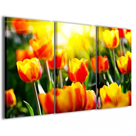 Quadro Poster Tela Light Tulips II 120x90 - 1