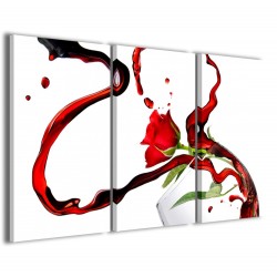 Quadro Poster Tela Rose Vine 120x90