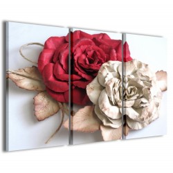 Quadro Poster Tela Shabby Chic II 120x90