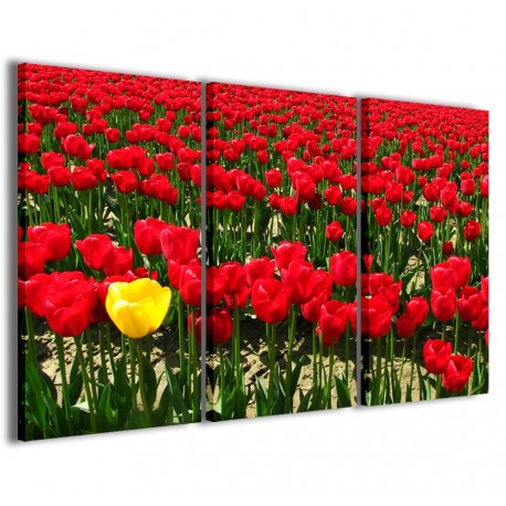 Quadro Poster Tela Singolar Tulips 120x90 - 1