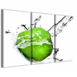 Quadro Poster Tela Apple Green 120x90