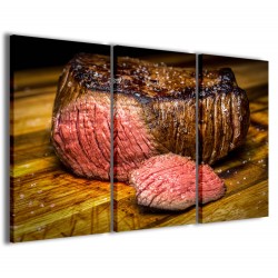 Quadro Poster Tela Arrosto di Carne 120x90 - 1