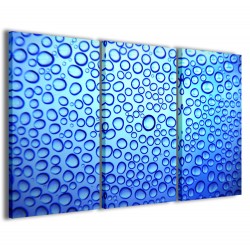 Quadro Poster Tela Bubble Water 120x90