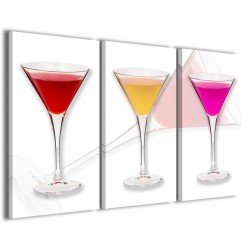 Quadro Poster Tela Color Drink 120x90