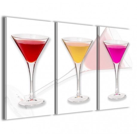 Quadro Poster Tela Color Drink 120x90 - 1