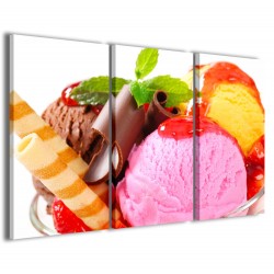 Quadro Poster Tela Ice cream IV 120x90