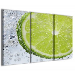 Quadro Poster Tela Lemon Refresh 120x90