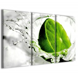 Quadro Poster Tela Lime 120x90