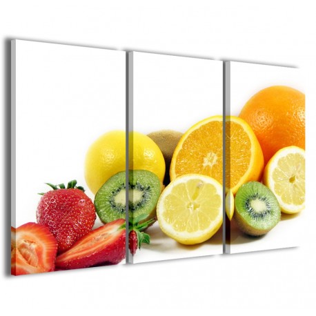 Quadro Poster Tela Mixed Fruit 120x90 - 1