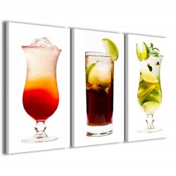 Quadro Poster Tela Multi Cocktail II 120x90