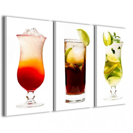 Quadro Poster Tela Multi Cocktail II 120x90 - 1