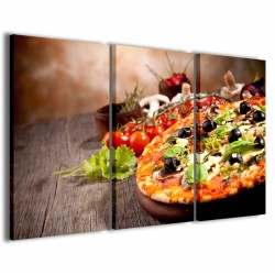 Quadro Poster Tela Pizza II 120x90