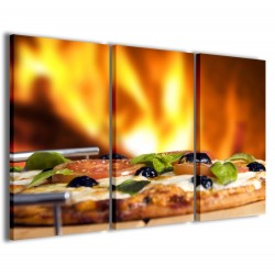 Quadro Poster Tela Pizza III 120x90